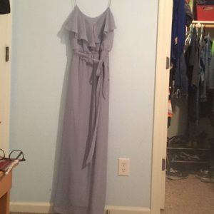 Blue formal dress